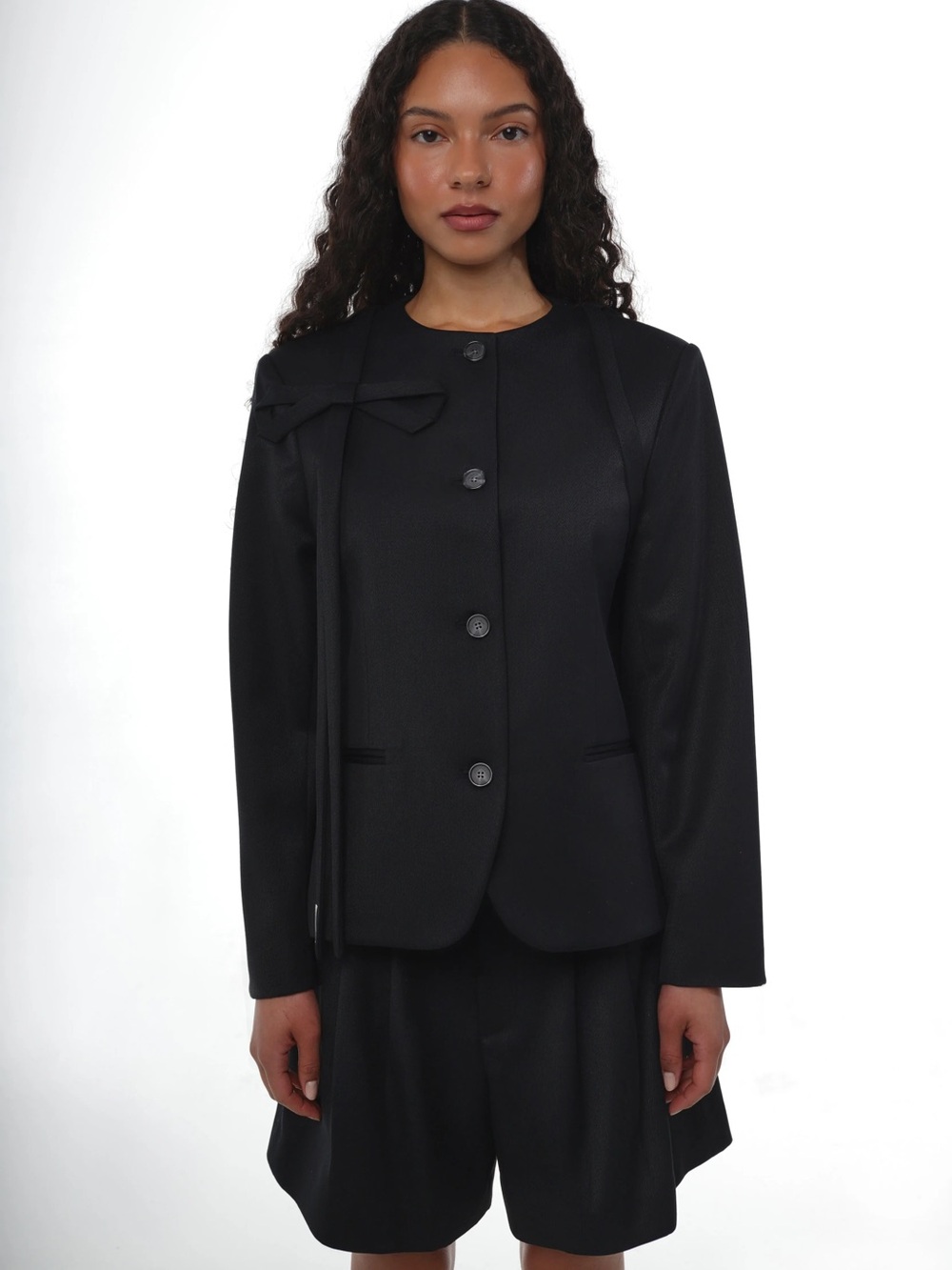 Sandy Liang Kallo Jacket in Black